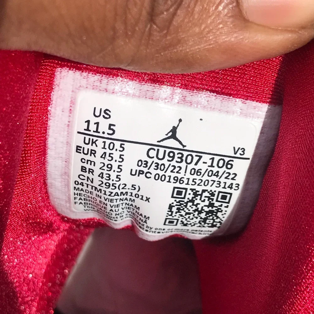 Air Jordan Retro 7 Cardinal Size 11.5